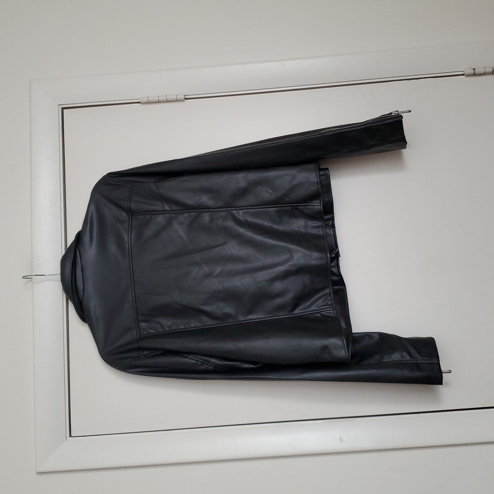 *NWT* Sam Edelman Vegan Faux Leather Moto Jacket - Picture 13 of 16